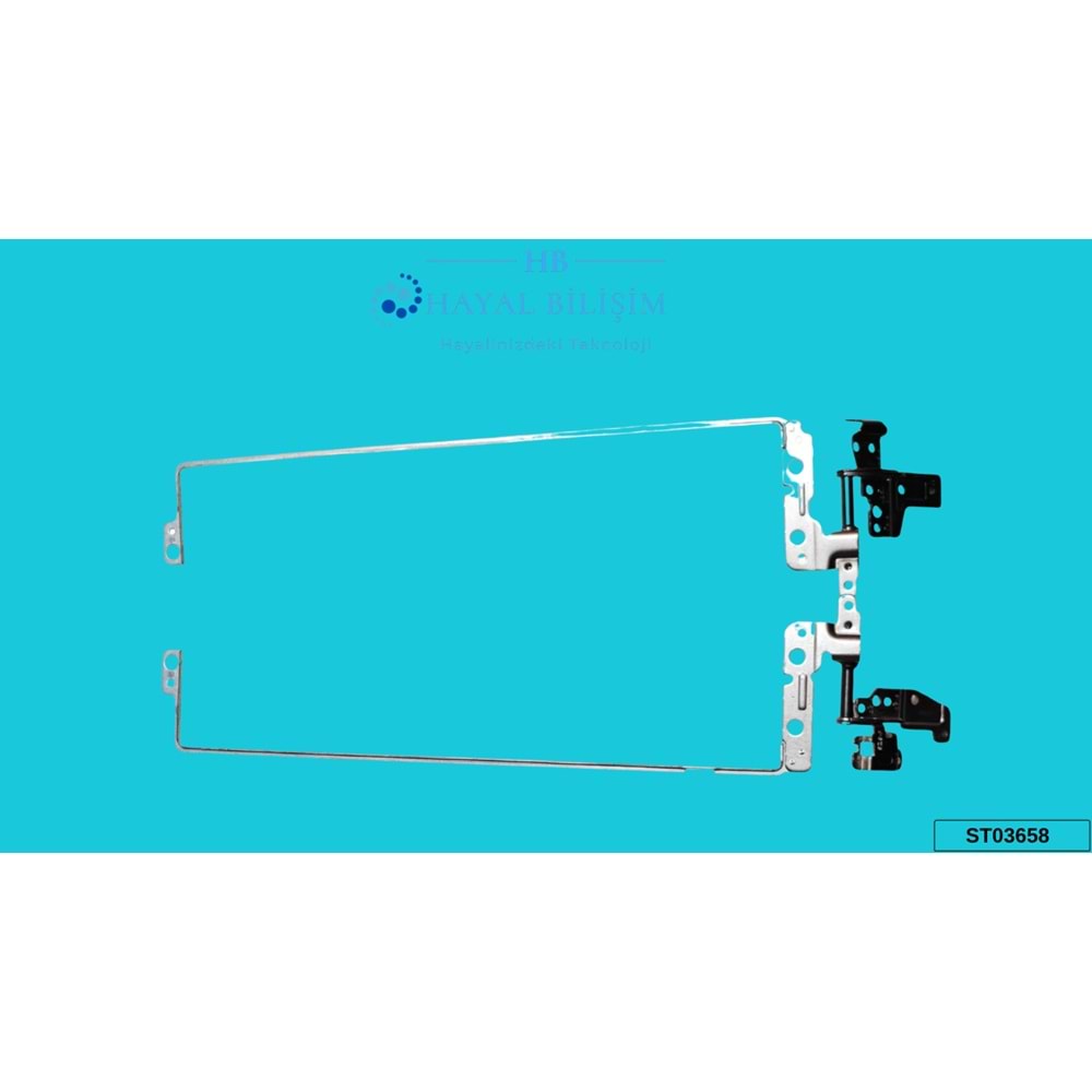 HYL - Orjinal Hp Envy 17-R100NT 17-N100NT TPN-C123 Notebook Menteşe Takımı