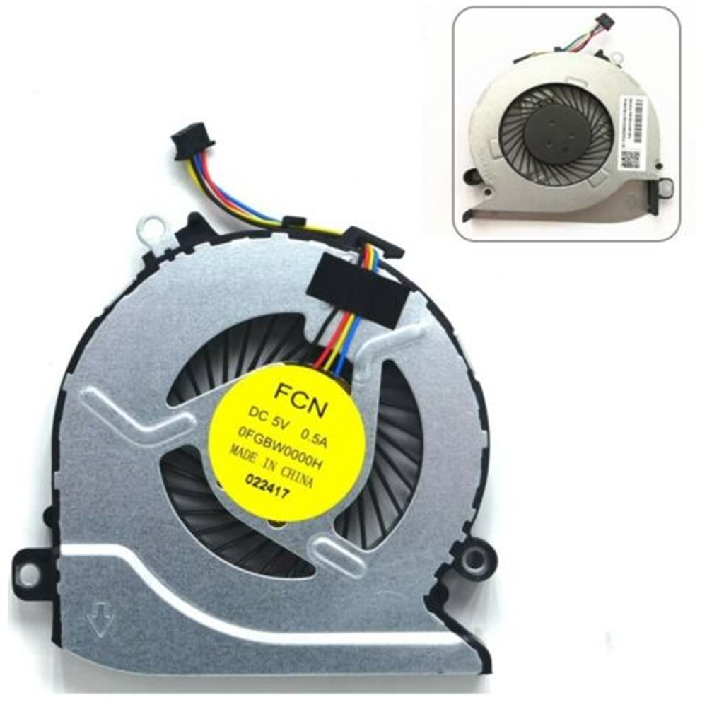 + HYL- HP ENVY 17-S 806747-001 HP Pavilion 14-AB 15-AB 15-AK 15-AN 17-G CPU Fan