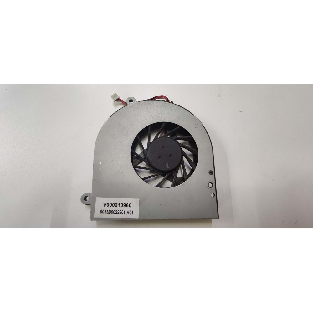 2.EL - Orjinal Toshiba Satellite C655 C650 C660 L650 3 Pin Cpu Fan - V00210960