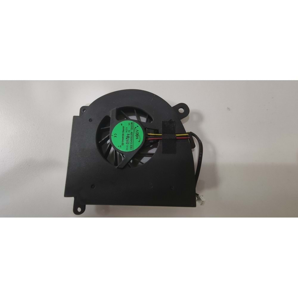 2.EL - Orjinal Acer Aspire 3100 3110 3102 3104 3600 5100 5110 5200 5510 5515 3 Pin Notebook Cpu Fan - DC280002T00 AB7505HX-EB3