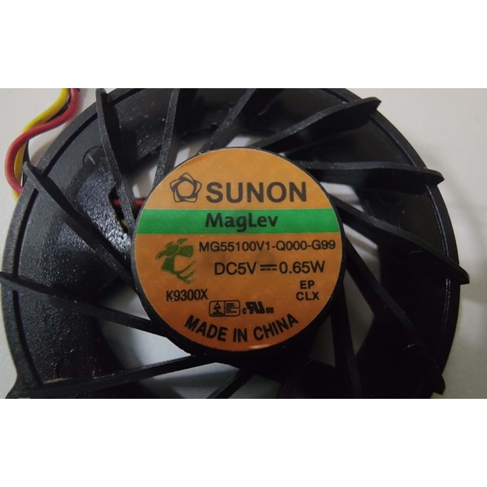 2.EL - Orjinal Acer Aspire 5732ZG 5737 5737G 5737Z 5737ZG 3 Pin Notebook Cpu Fan - AD5105HX-GC3 NAWF2 MG55100V1-Q000-G99