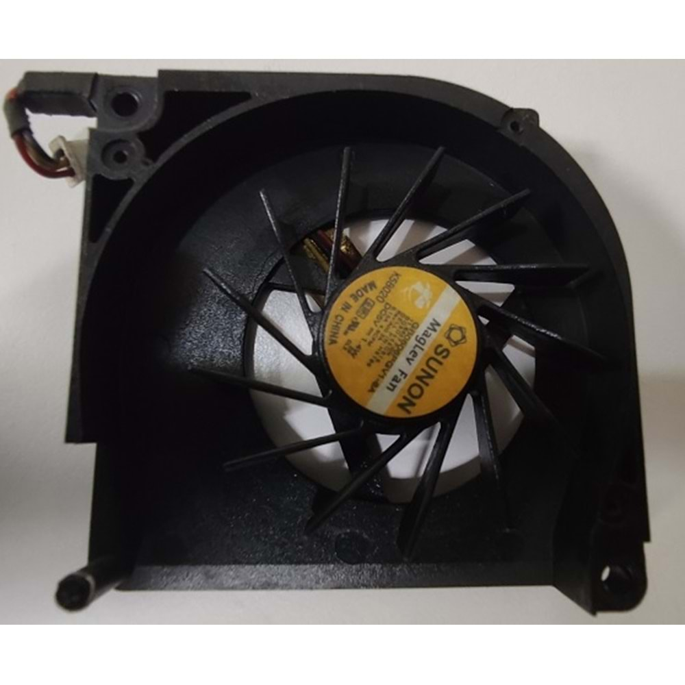 2.EL - Orjinal Dell Inspirion 500M 510M 600M Latitude D500 D505 D510 D600 D610 3 Pin Notebook Cpu Fan - GB0506PGV1-8A DELL P/N: H5195 11.B857.F.GN