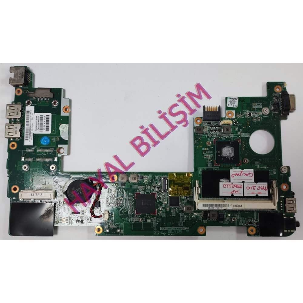 2.EL - Orjinal Hp Mini 110 Mini 210 N455 DDR3 Çalışan Anakart - 630966-001