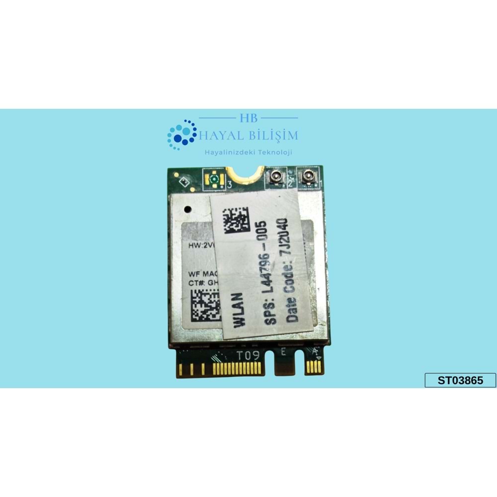 2.EL - Orjinal Hp Pavilion Gaming 15-EC 15-EC0010NT Notebook Wifi Ağ Kartı