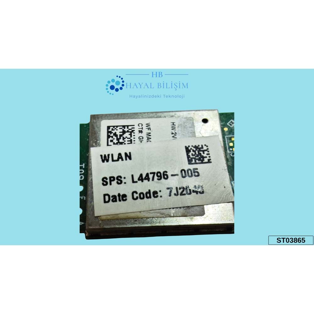 2.EL - Orjinal Hp Pavilion Gaming 15-EC 15-EC0010NT Notebook Wifi Ağ Kartı