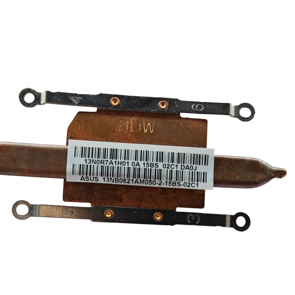 2.EL - Orjinal Asus X555 K555 K555UB K555U K555L Notebook Bakır Soğutucu Cpu Fan