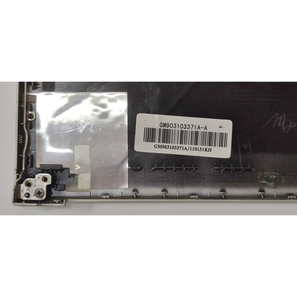 2.EL - Orjinal Toshiba Satellite Pro R850 Serisi Notebook Ekran Arka Kapak Lcd Cover - GM903103371A-A