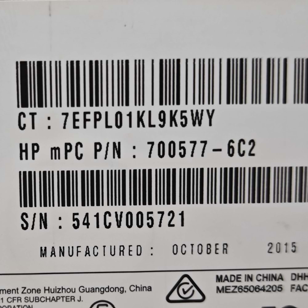2.EL - Orjinal HP Pavilion 15 AB 15-AB 15-AB000 15-AB100 15-AB200 Beyaz Notebook Optik Okuyucu Dvd RW