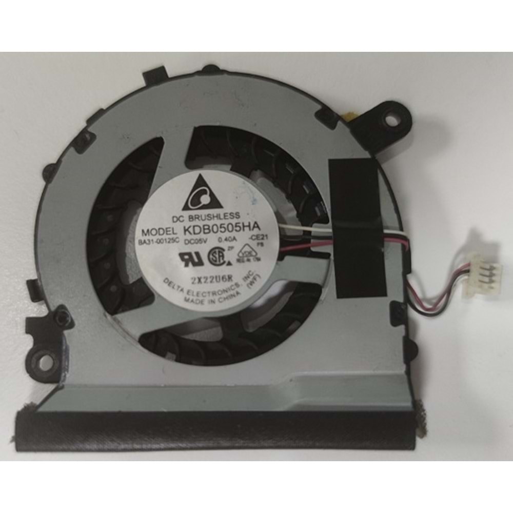 2.EL - Orjinal Samsung NP530U3C NP532U3C NP530U3B NP535U3C NP540U3C NP535U3C 3 Pin Notebook Cpu Fan - BA31-00125C KDB0505HA-CE21