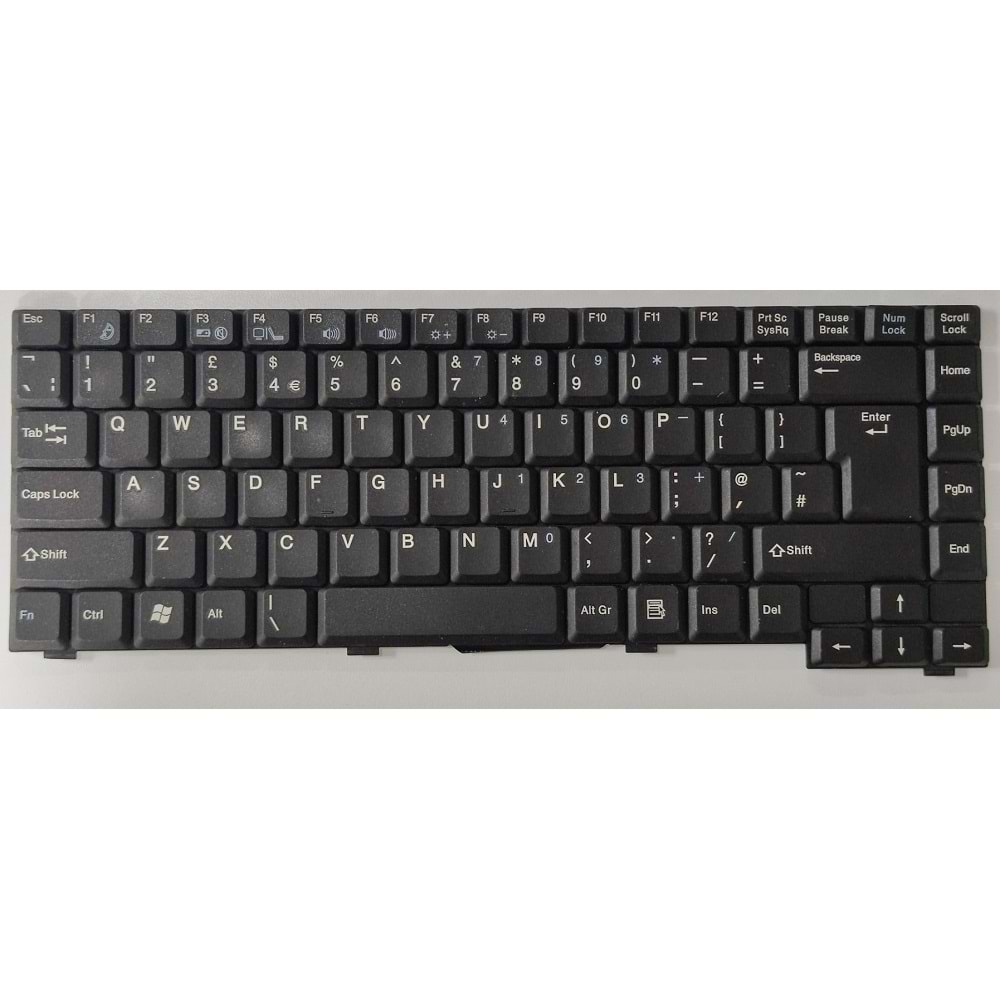 2.EL - Fujitsu Siemens Amilo A7600 A7620 A8620 D6830 D7830 D7850 İngilizce Notebook Klavyesi - K011727N1 MP-02686GB-3467 71-UD4084-40