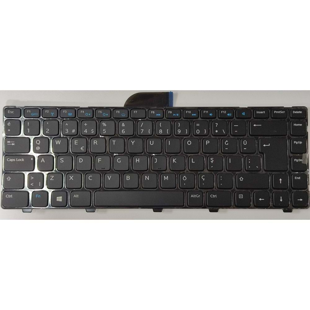 HYLDL118KLV - Dell Inspiron 14 3421 14R 5421 Vostro 2421 Işıklı Türkçe Notebook Klavye - MP-12C86TQJ442 09M8J4