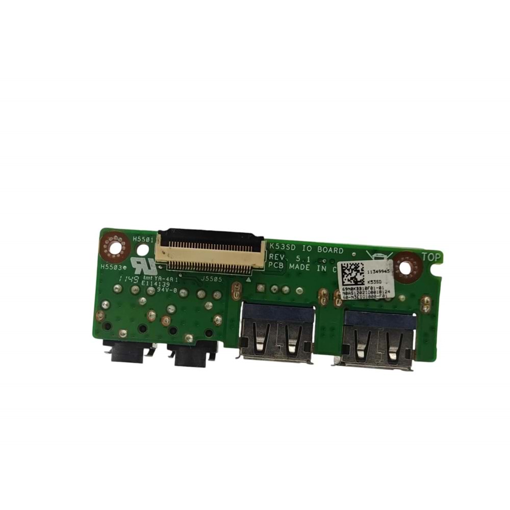 2.EL - Orjinal Asus K43S K43SD A53S A53SD A53SV K53S K53SC K53SD X53S X53 K53SV Notebook Usb Kart