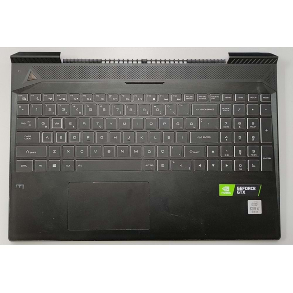 2.EL - Orjinal Casper Excalibur G770 Siyah Üst Kasa Palmrest Cover Touchpad Kasa - EANLA002A2N