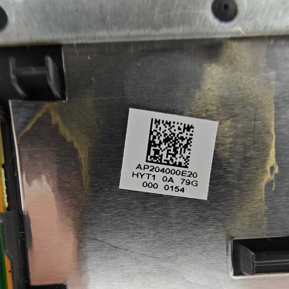 2.EL - Defolu Orjinal Füme Hp Pavilion 15-BS 15-BW 15T-BS 15Z-BW 15T-B 250 G6 255 G6 256 G6 Notebook Klavyeli Üst Kasa