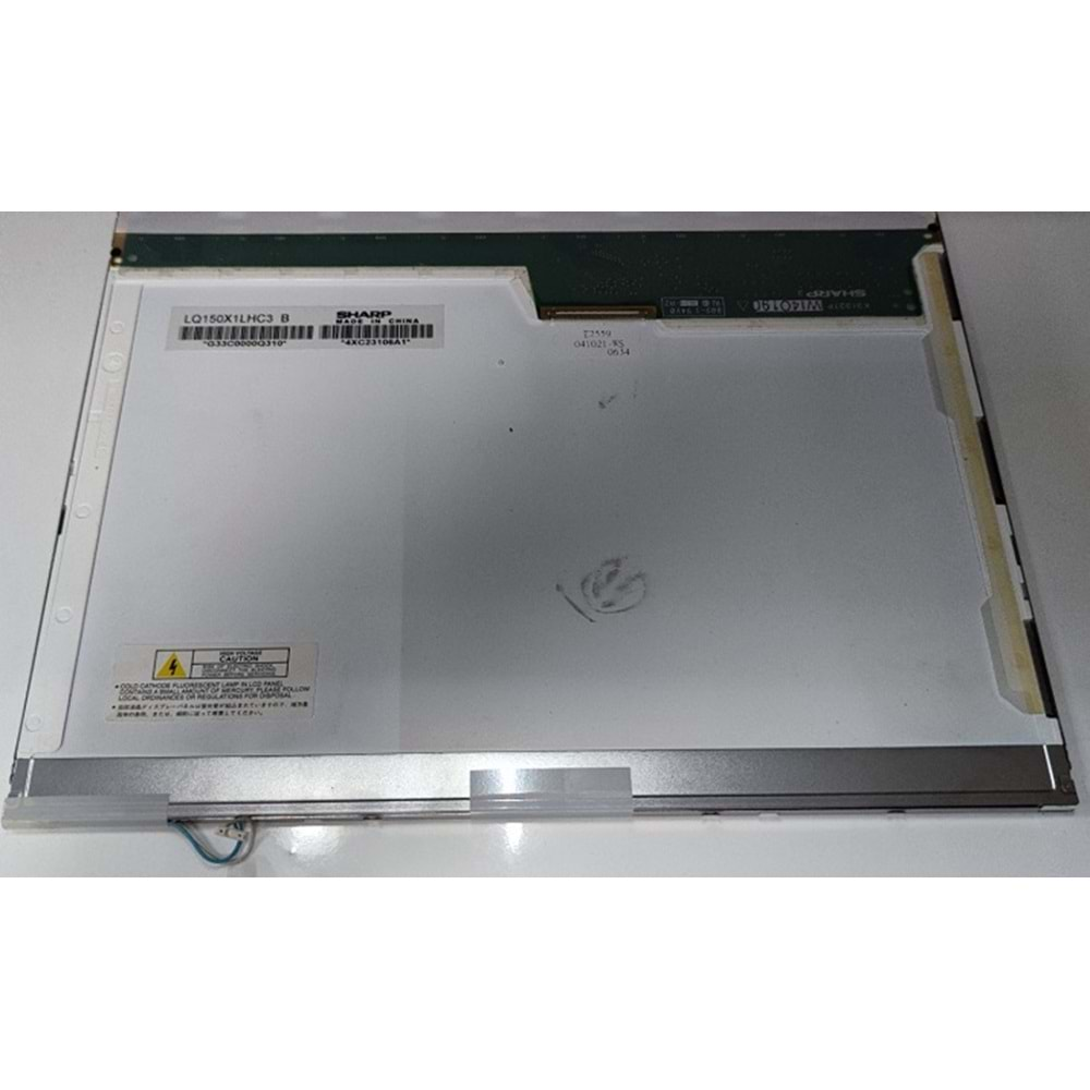 2.EL - Orjinal Sharp 15.0 30 Pin Notebook Floresan Ekran - LQ150X1LHC3B