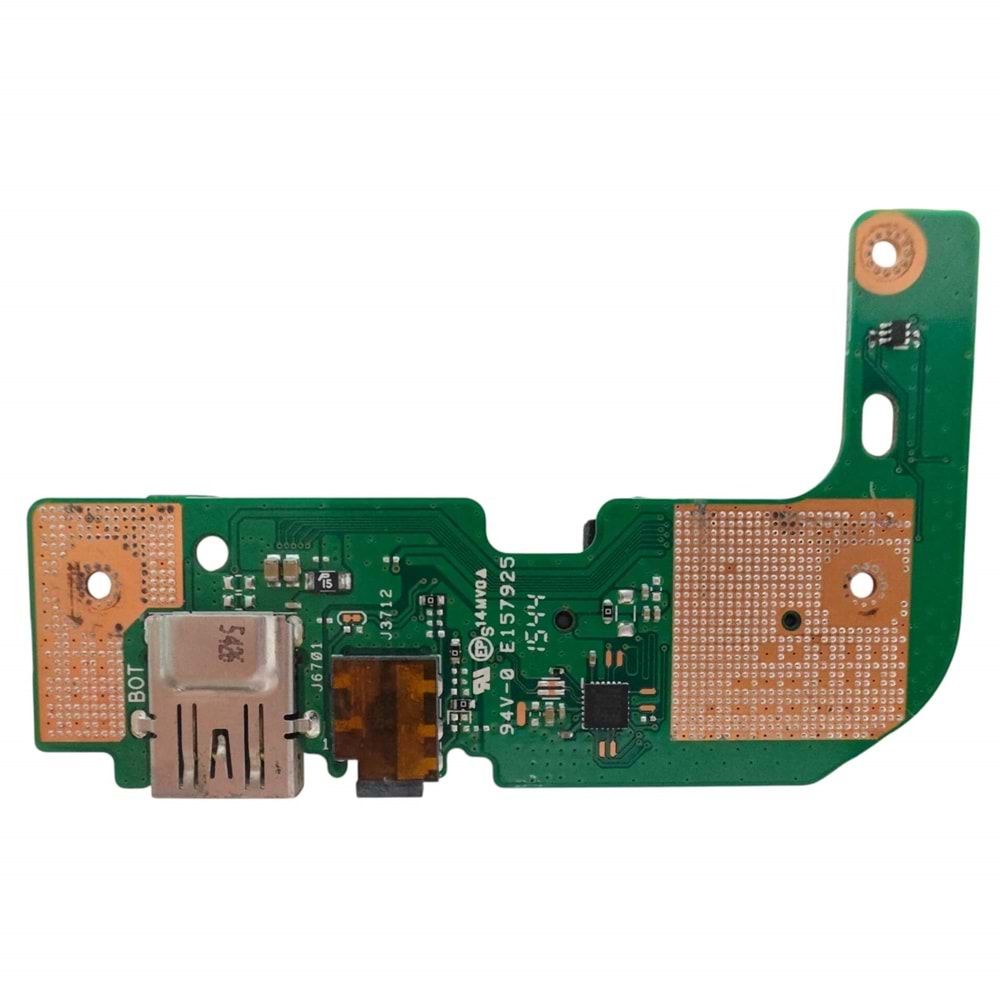 2.EL - Orjinal Asus X555 X555L X555LD Notebook Ses Jack SD Kart IO USB Port Kart