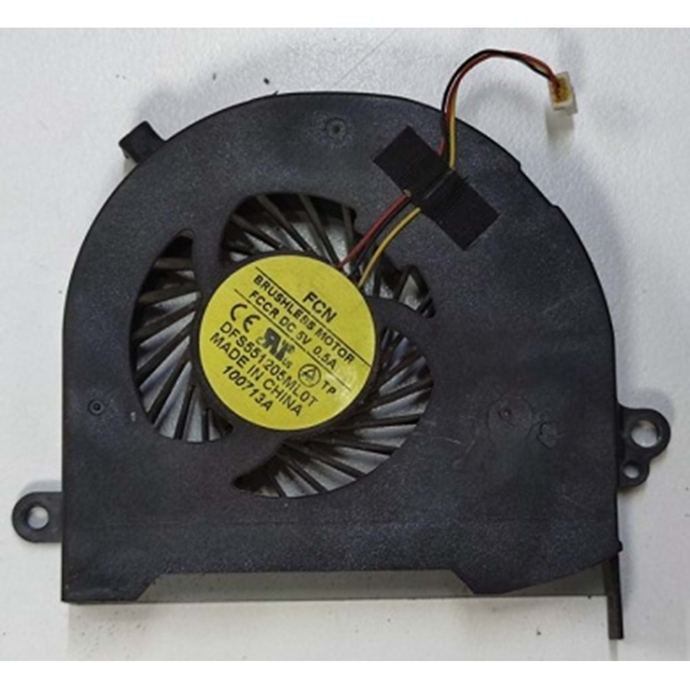 2.EL - Orijinal Toshiba S70 S70-A S75-A Notebook Cpu Fan - DFS551205ML0T