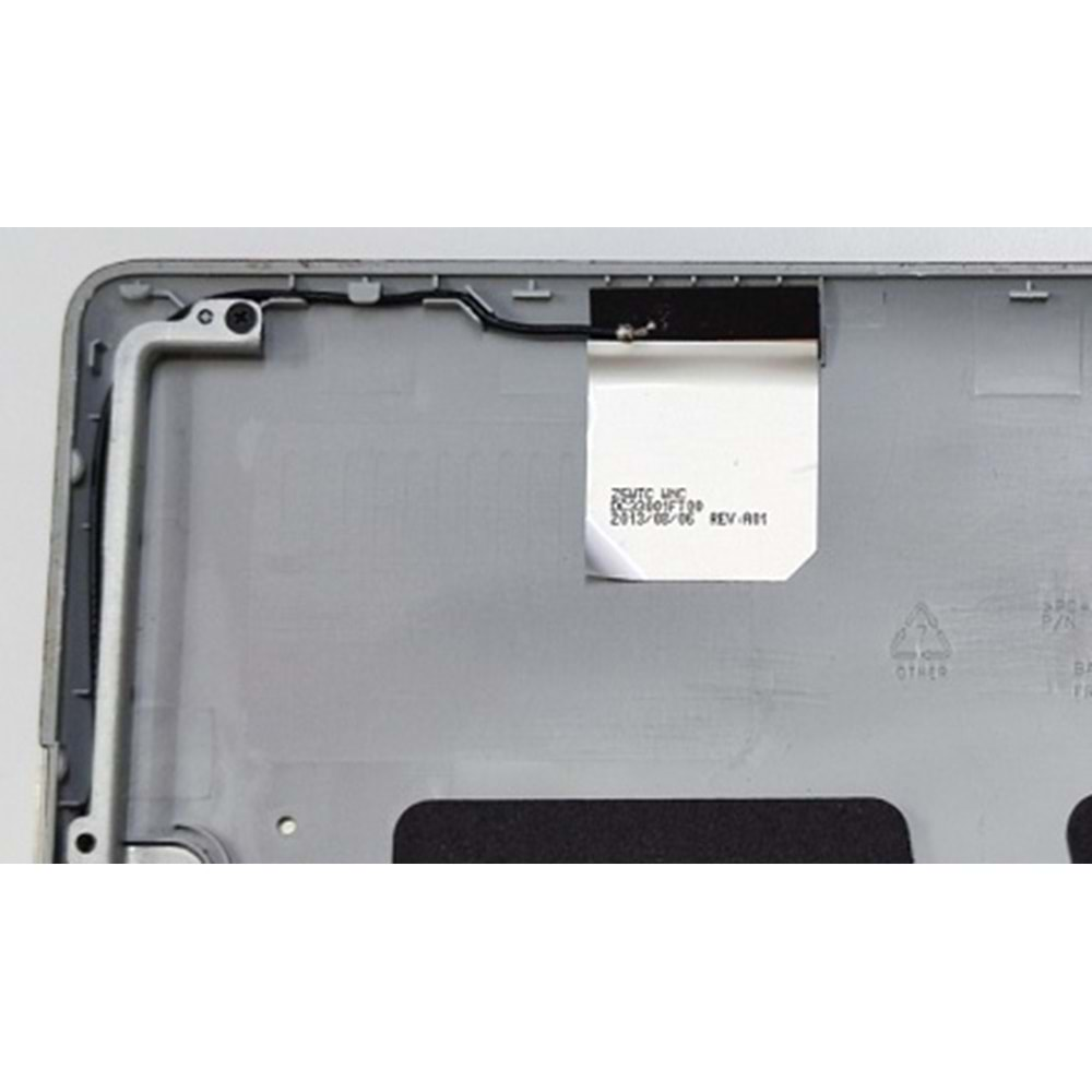 2.EL - Orjinal Gateway NV510 NV510P NV570 NV570P Notebook Ekran Arka Kapak Lcd Cover + Menteşe Takımı - AP0VS000630