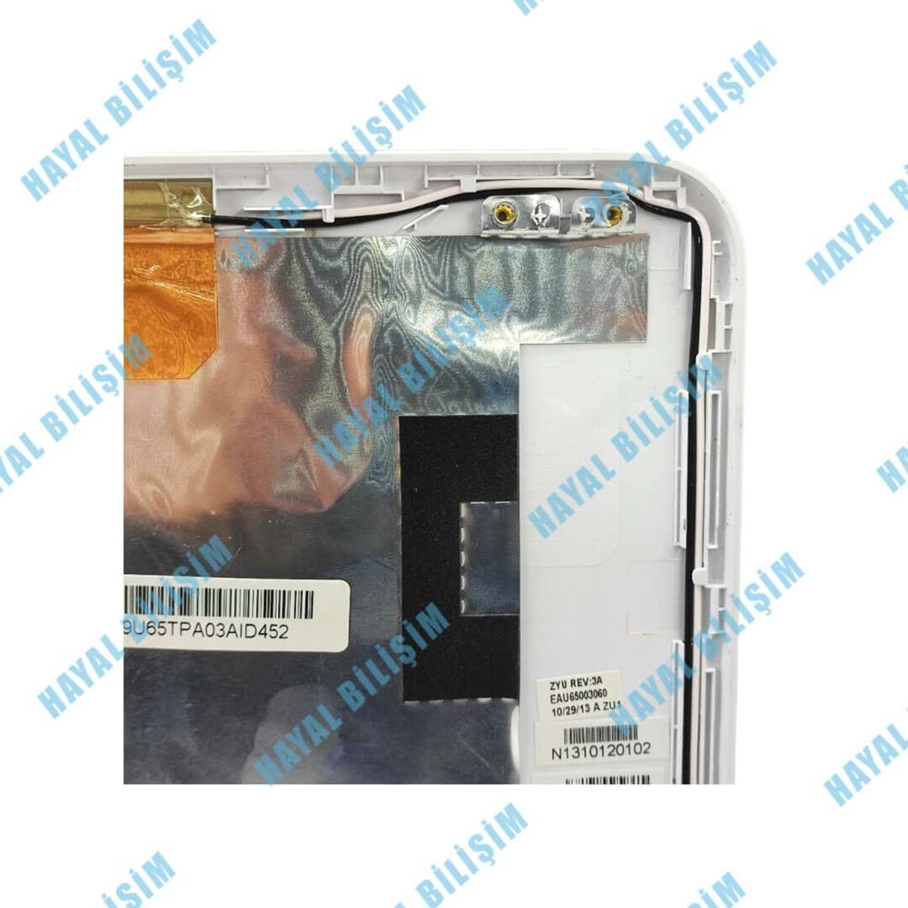 2.EL - Orjinal Hp Pavilion 15N 15-N 15-F 15F 15TN Beyaz Notebook Ekran Arka Kapak Lcd Cover - EAU650030A0