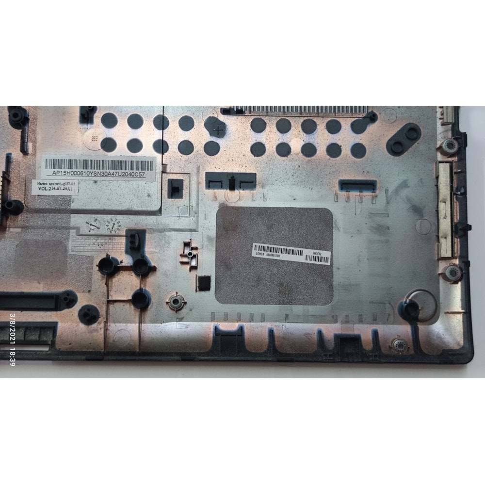 2.EL - Orjinal Toshiba Satellite C50-B C55-B C50D-B C55D-B Alt Kasa Bottom Case - AP15H000610