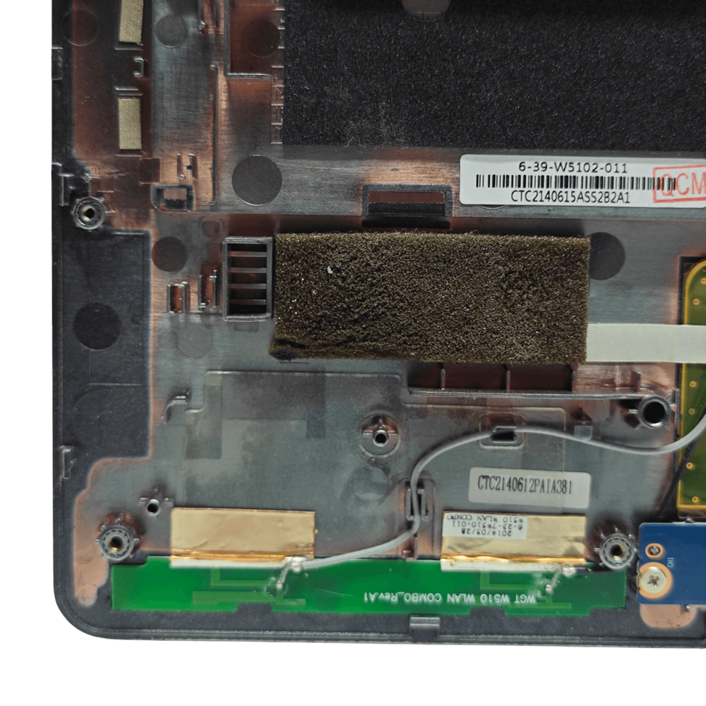 2.EL - Orjinal Grundig GNB 1150 GNB1150 B1 N2 W510TU Notebook Üst Kasa