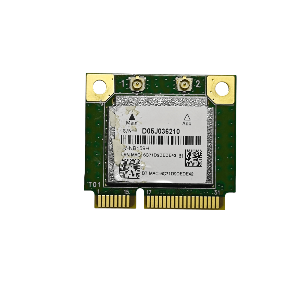 2.EL - Orjinal Grundig GNB 1150 GNB1150 B1 N2 W510TU Notebook Wifi Ağ Kartı