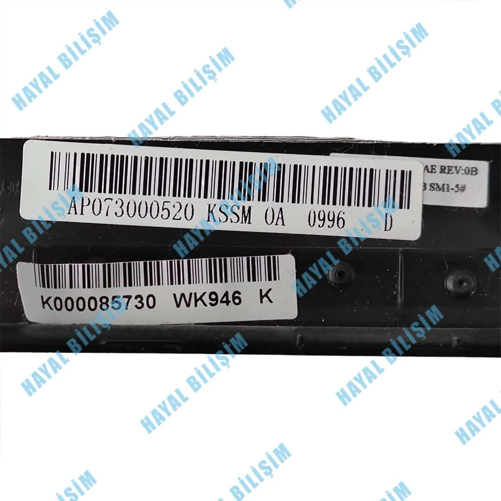 2.EL - Orjinal Toshiba Satellite L500 L500D L505 L505D Notebook Ekran Arka Kapak Lcd Cover