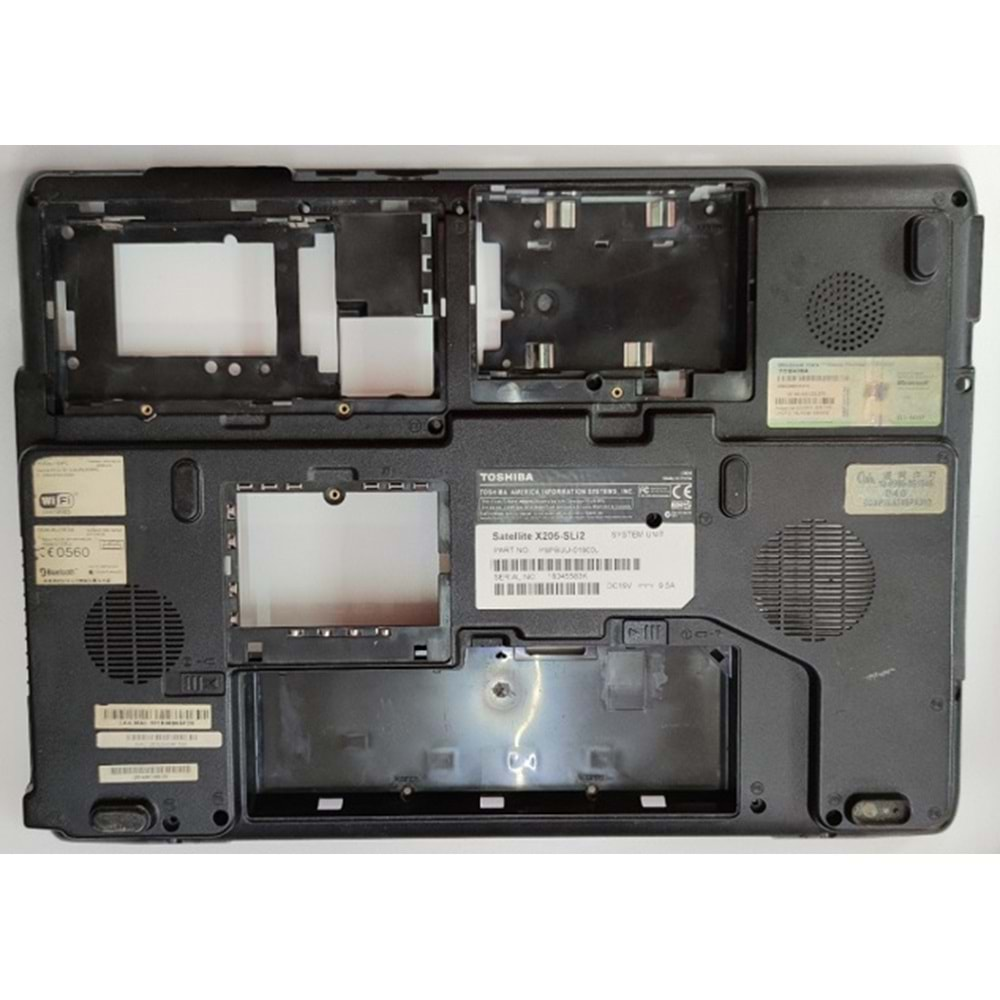 2.EL - Orjinal Toshiba P200 P205 X200 X205 Notebook Alt Kasa - K000056780