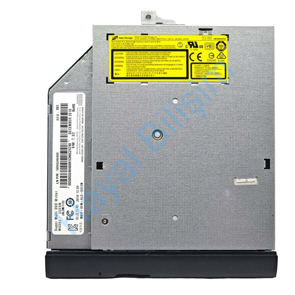 2.EL - Orjinal Lenovo İdeapad V110-15ISK V110-15IKB V110-15IAP Notebook Dvd Optik Okuyucu