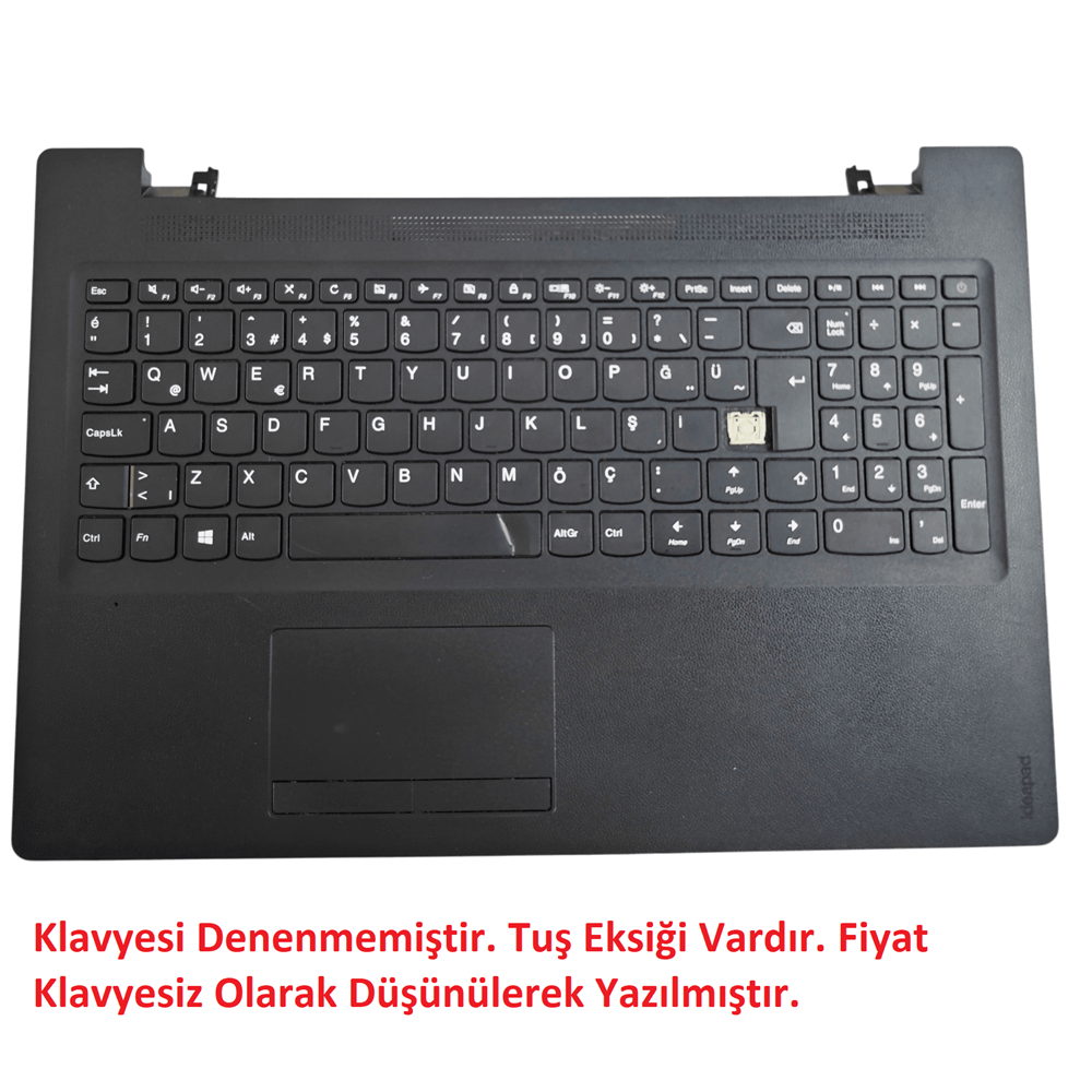2.EL - Orjinal Lenovo İdeapad 110-15ISK 110-15IBR 110-15ACL 110-15AST Notebook Klavye Üst Kasa