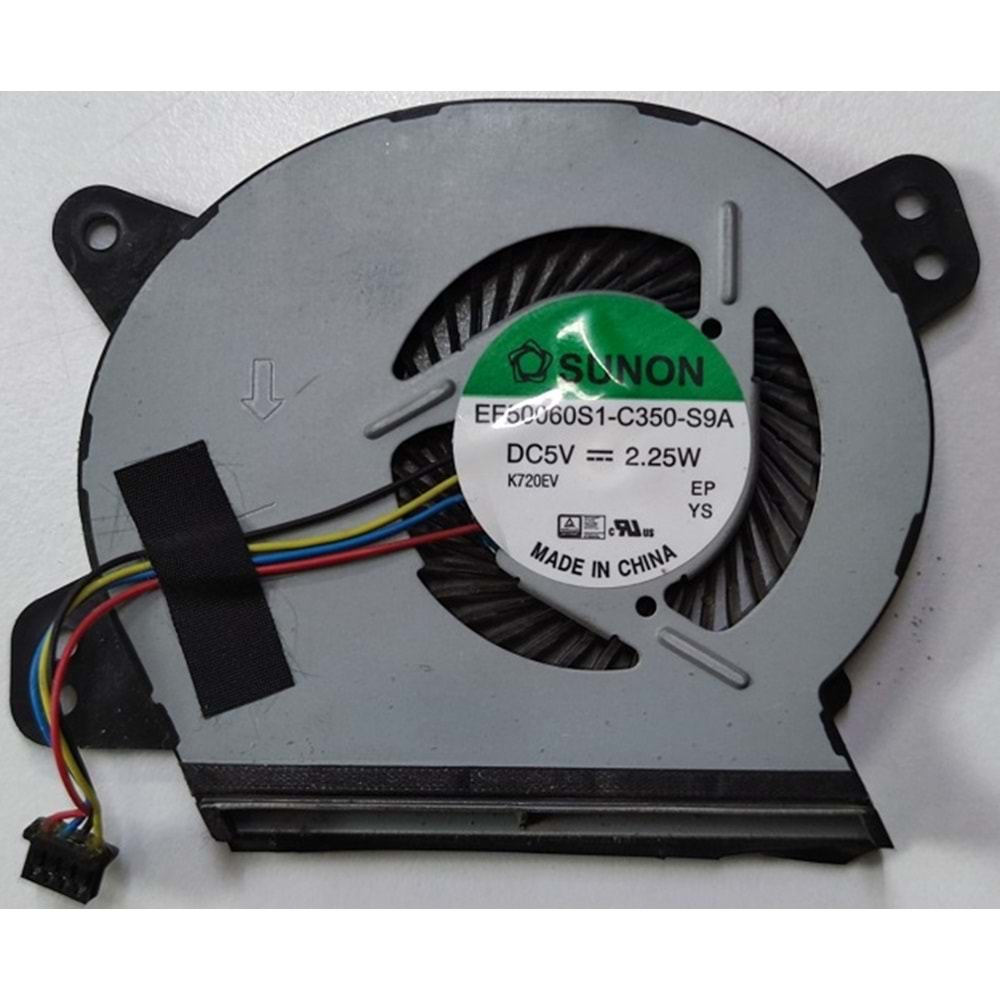 2.EL - Orjinal Asus E502N E502NA E402N E402NA E502M L502M R417N R417NA Notebook Cpu Fan - 13NL0032P12011 13N0-S2P0401