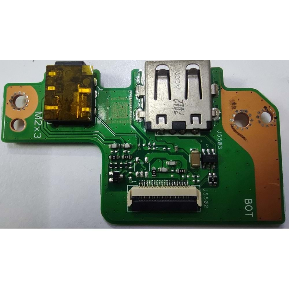 2.EL - Orjinal Asus Vivobook E502N E502NA E402 X402 E402SA Notebook Usb Ses I/O Board Kart - E402SA IO REV 2.0