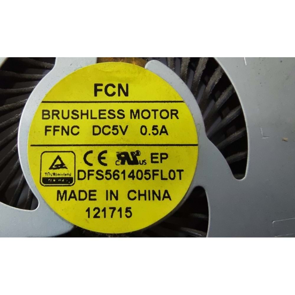 2.EL -Orjinal Acer Aspire N15Q1 E5-573G F5-571 E5-522 E5-573 E5-532 E5-574 Notebook 3 Pin Cpu Fan İşlemci Fan - FCN47ZQ0FATN00 DFS561405FL0T