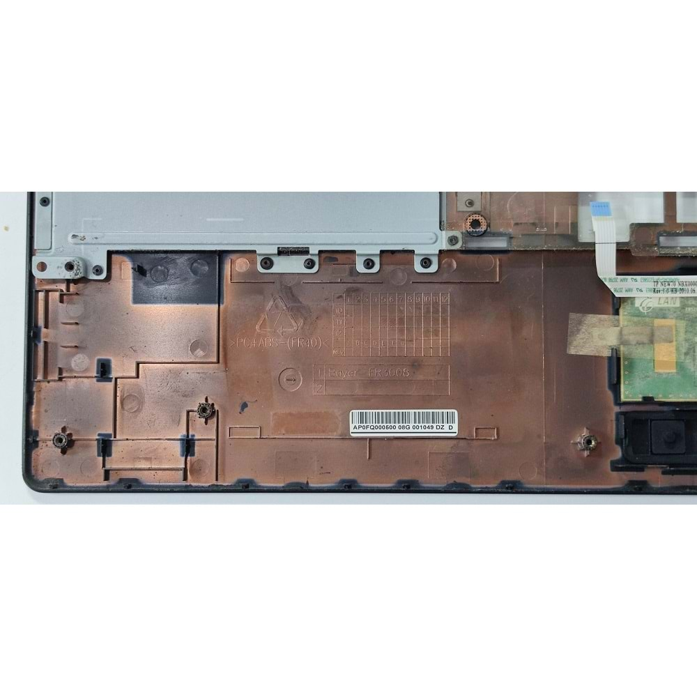 2.EL - Defolu Orjinal Packard Bell TK36 TK81 TK83 TK85 PEW91 Notebook Üst Kasa Klavye Kasası - AP0FQ000500