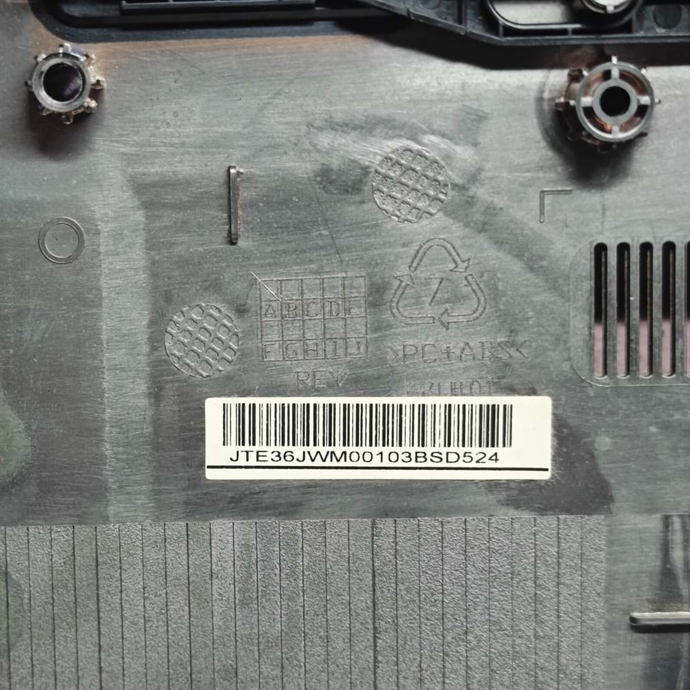2.EL - Orjinal Grundig GNB 1452 B1 N2 GNB1452 B1 N2 JWU Notebook Alt Kasa Battom Case