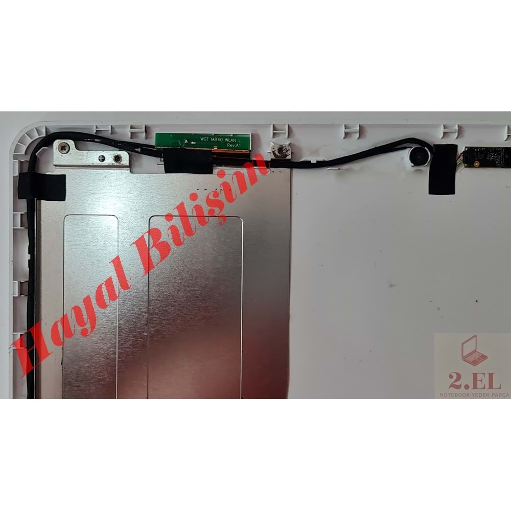 2.EL - Orjinal Casper Nirvana MT50 MT55 CKV CKY CKU CHY CHD Beyaz Notebook Ekran Arka Kapak Lcd Cover - 30B021-FR6010