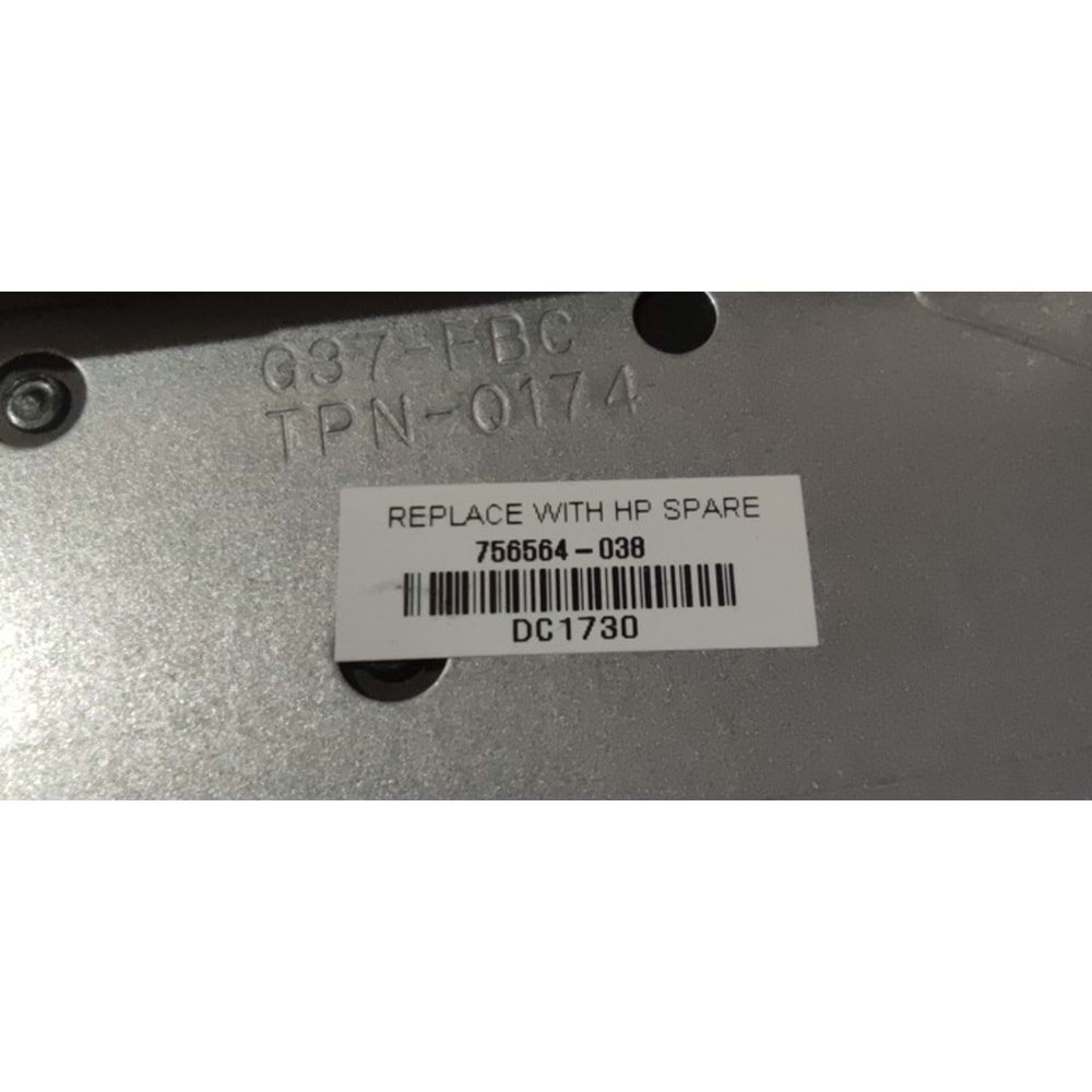 2.EL - Orjinal HP Pavilion 17-AB TPN-Q174 Notebook Işıklı Klavyeli Üst Kasa - 756564-038