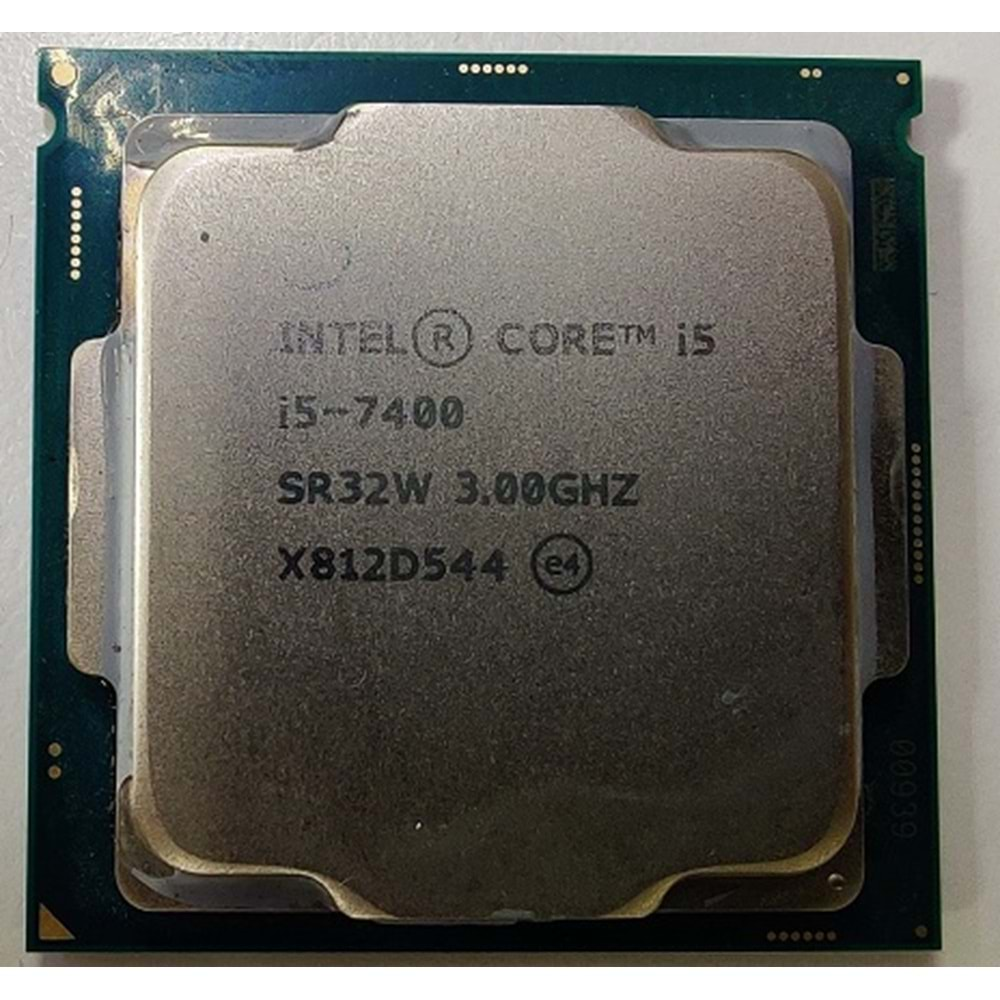 2.EL - Intel Core i5-7400 3 GHz LGA1151 6 MB Cache 65 W İşlemci