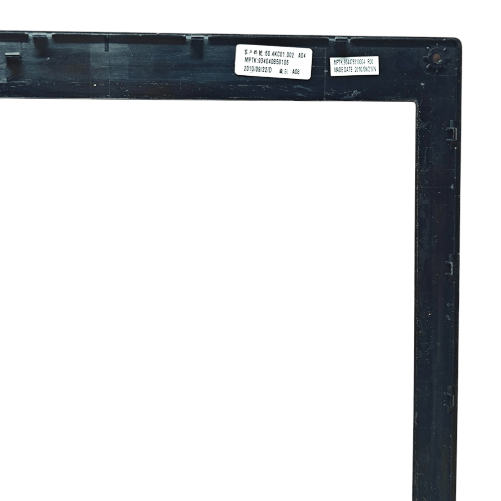 2.EL - Defolu Orjinal Lenovo Ideapad B560 B560E Notebook Ekran Ön Çerçeve Lcd Bezel