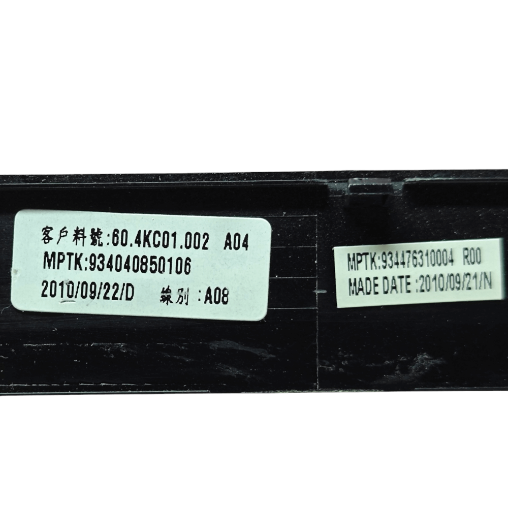 2.EL - Defolu Orjinal Lenovo Ideapad B560 B560E Notebook Ekran Ön Çerçeve Lcd Bezel