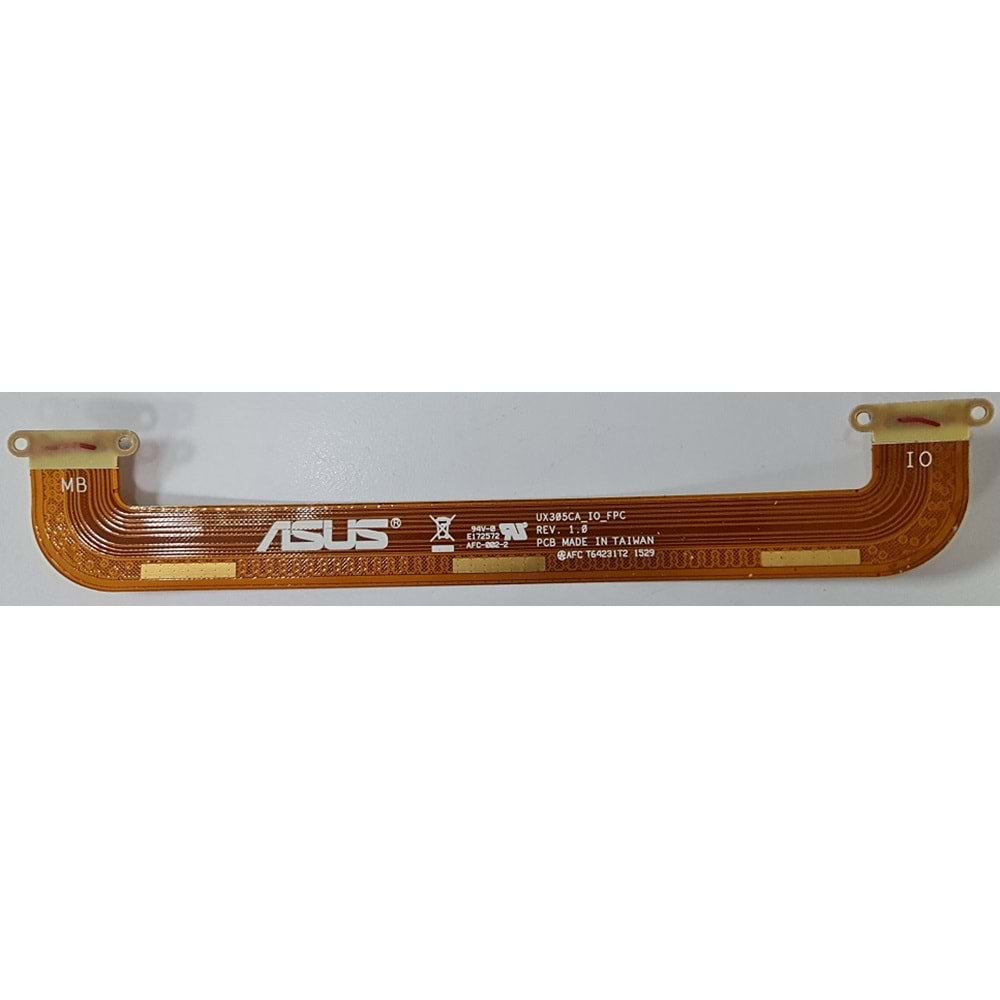 2.EL - Orjinal Asus UX305C UX305CA Notebook Usb Ve Kart Reader Board Flex Kablo - UX305CA_IO_FPC REV.1.0