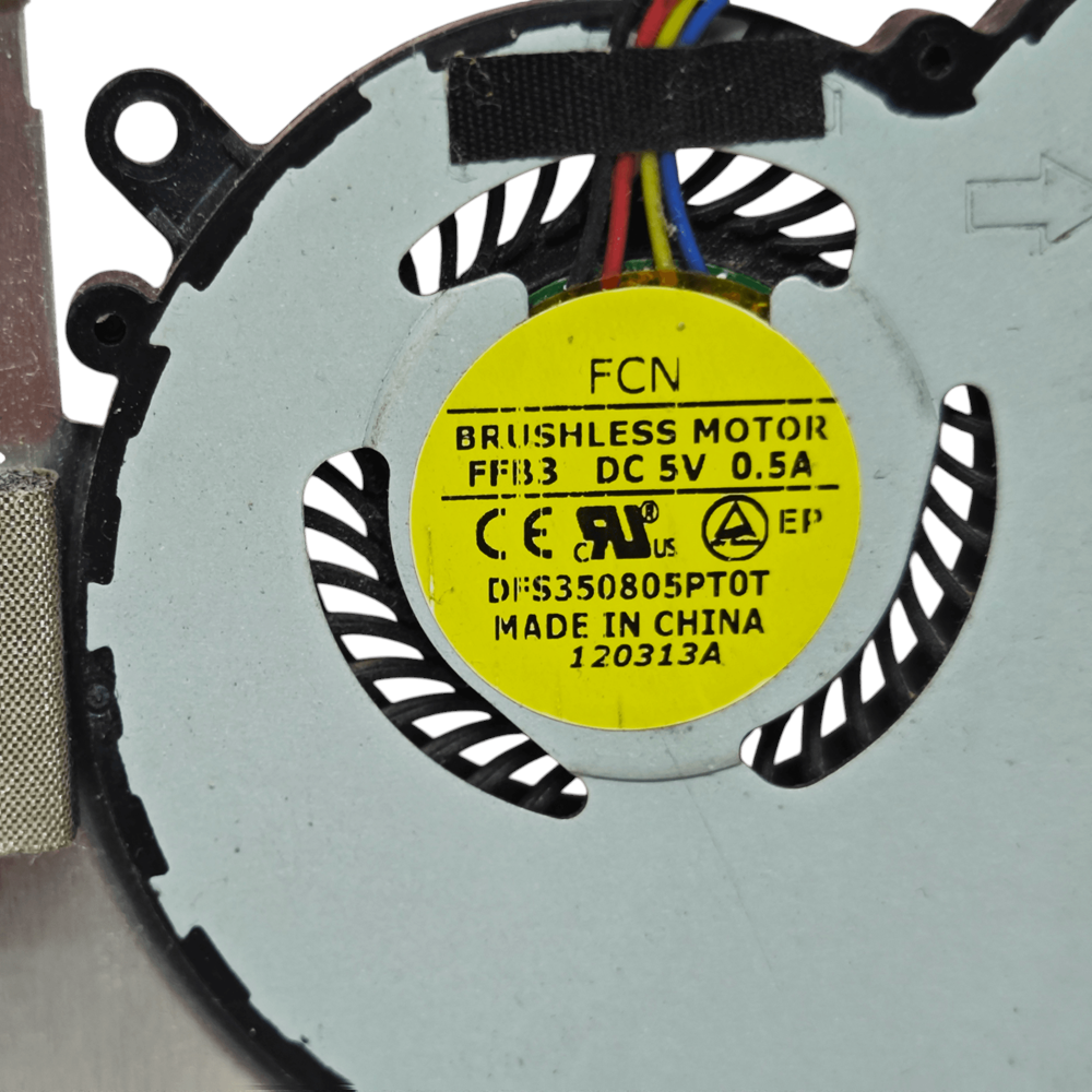 2.EL - Orjinal Grundig GNB 1452 GNB 1443 GNB 1444 JWU 4 Pin Notebook Bakır Soğutucu Ve Cpu Fan