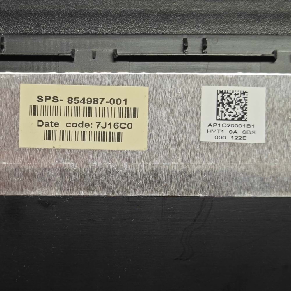 2.EL - Orjinal Hp Pavilion 250 G4 250 G5 255 G4 255 G5 15-AC 15-AF 15-AY Gümüş Notebook Ekran Arka Kapak + Ön Çerçeve Lcd Cover Bezel