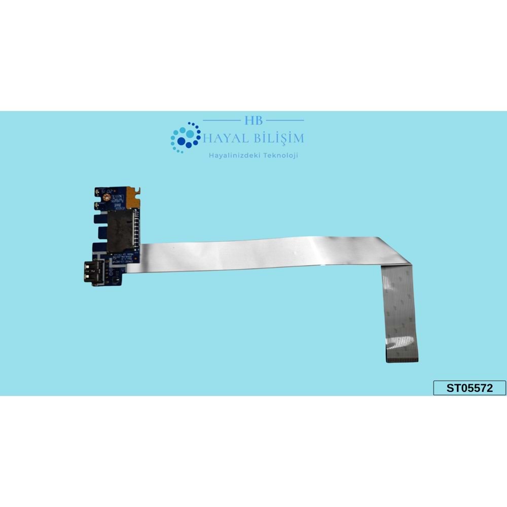 2.EL - Orjinal Hp Pavilion 15-DA 15-DB 250 G7 255 G7 256 G7 TPN-C135 TPN-C136 Notebook Usb Kart