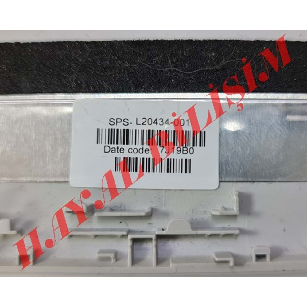 2.EL - Orjinal Hp 15-DA 15-DB 250 G7 255 G7 256 G7 Gümüş Gri Notebook Ekran Arka Kapak Lcd Cover - L20434-001 AP29M000C20