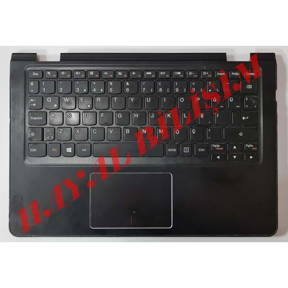 2.EL - Orjinal Lenovo Yoga 300-11IBR Notebook Üst Kasa Palmrest Case - 8S1102-01082