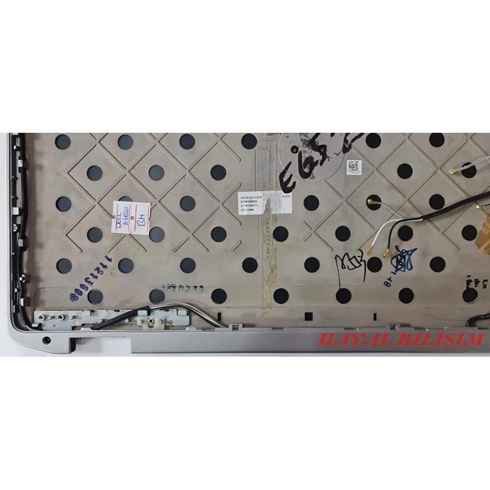 2.EL - Orjinal Dell Latitude E6520 Notebook Ekran Arka Kapak Lcd Cover - AM0FH000602 CN-0VGCFJ