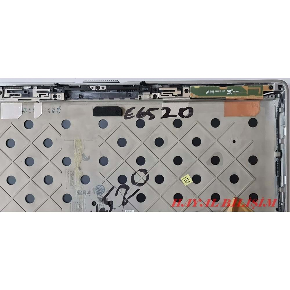 2.EL - Orjinal Dell Latitude E6520 Notebook Ekran Arka Kapak Lcd Cover - AM0FH000602 CN-0VGCFJ