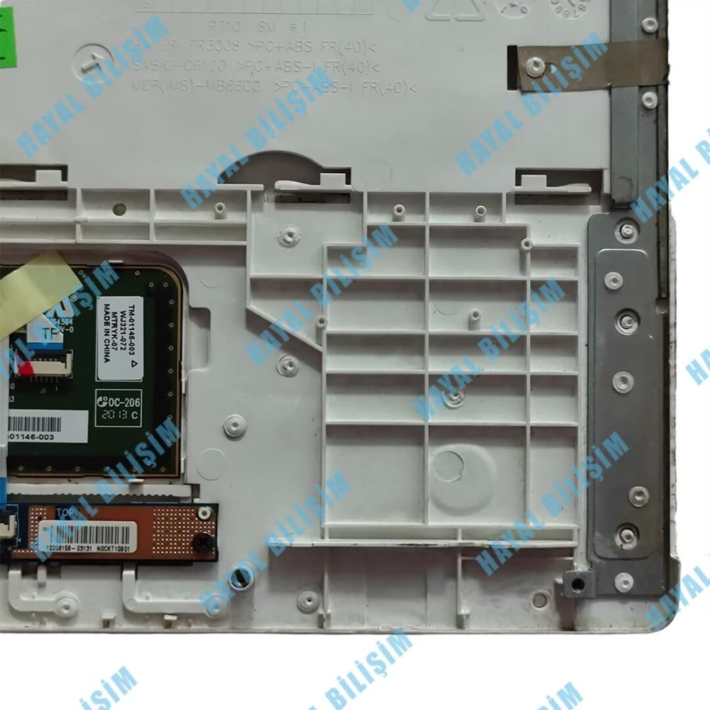 2.EL - Orjinal Toshiba Satellite C50D C50-A C55-A C50D-A C55D-A Notebook Beyaz Üst Kasa - H000046970