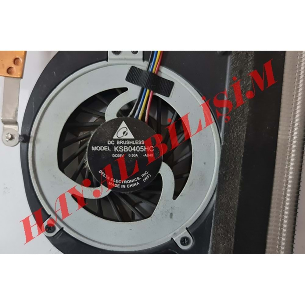 2.EL - Orjinal Lenovo Z360 Z360A G360 Notebook Cpu Fan + Bakır Soğutucu